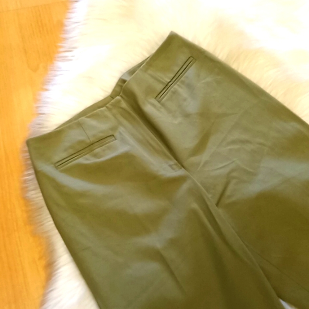 VtG- Andre Oliver Olive Pencil Pants-#1519